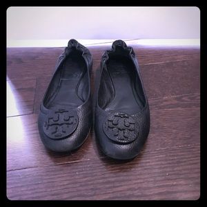 Black Tory Burch ballet flats